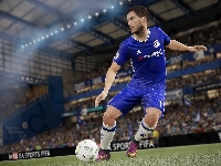 Piłkarz, Real Madryt, Eden Hazard, Fifa 17, Gra