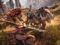 Postać, Gra komputerowa, Horizon Zero Dawn, Aloy