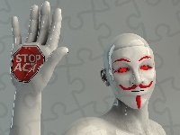 Grafika, Stop, ACTA, Postać