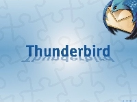 grafika, Thunderbird, koperta, ptak
