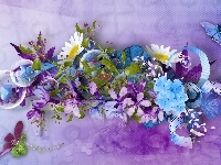 Grafika, Bukiet Kwiatów, Art