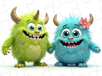 Grafika, Rogi, Stworki