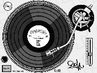 DJ, Czarno-Biały, Gramofon