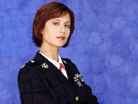 granatowy, Catherine Bell, uniform