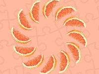 Grejpfrut, Ćwiartki