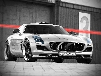 Grill, Mercedes SLS, Kicherer