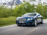 2016, Bentley Continental GT V8, Niebieski