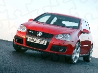 GTI, Volkswagen Golf 5, Czerwony