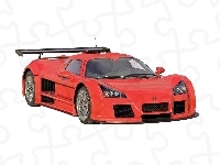 Gumpert Apollo, Czerwony, Dokładka