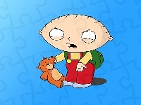 Family Guy, serial animowany, Stewie, Głowa Rodziny, misiek