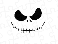 Jack Szkieleton, Miasteczko Halloween, Film animowany, The Nightmare Before Christmas, Jack Skellington, Twarz