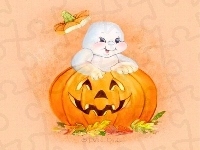 dynia , Halloween, duszek