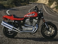 Harley Davidson XR1200, Czerwony, Bak, Lagi