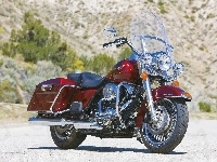 Harley Davidson Road King, Szyba