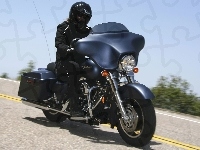 Kufry, Harley-Davidson Touring Street Glide, Boczne