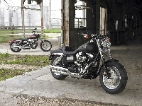 Mat, Czarny, Harley-Davidson Dyna Super Glide Custom