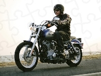 Test, Harley Davidson Dyna Super Glide, Jazda