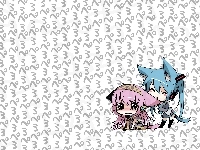 Hatsune Miku, Chibi , Megurine Luka