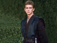 Hayden Christensen, zieleń, Star Wars, strój