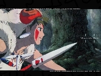 Mononoke Hime, miecz