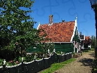 Domek, Holandia, Ogrodzenie