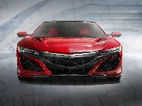 NSX, Honda, Przód