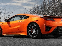 Honda NSX, Tył