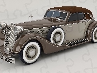 Horch 853A Sport Cabrio, Zabytkowy, 1937