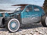 Hot Rod, Samochód, Składak, Citroen 2CV