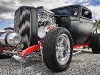 Retro, Hot Rod, Supercar, Samochód