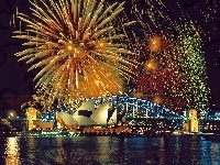 Hrbour Bridge, Sydney, Sylwester, Opera