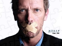 Plastry, Hugh Laurie, Dr. House