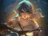 Gra, Wiedźmin 3 Dziki Gon, The Witcher 3 Wild Hunt, Ciri, Postać