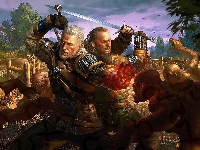 Gra, Wiedźmin 3 Dziki Gon, The Witcher 3 Wild Hunt, Walka, Postacie