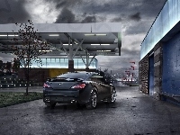 Hyundai Genesis Coupe, Ciemny, Budynki