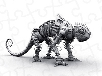 Iguana, 3D