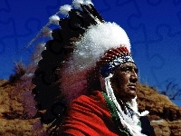 Indianin, Pióropusz