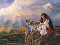 Indianka, Wilk