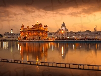 Punjab, Indie, Amritsar, Złota Świątynia