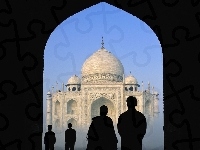 Indie, Azja, Tadż Mahal