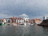 Zabytki, Gdańsk, Ołowianka, Jachty