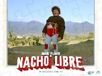 Jack Black, kaktusy, Nacho Libre, ubranie