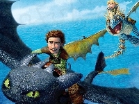 film animowany, postacie, Jak wytresować smoka, How to Train Your Dragon, smoki