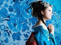 Tekstura, Japonka, Kwiaty