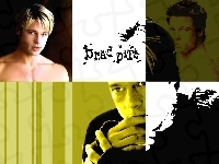 jasne, Brad Pitt, włosy