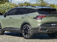 Jasnozielona, Kia Sportage