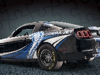 Cobra Jet, Ford Mustang, czarny