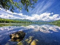Kamień, Jezioro, Niebo