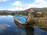 Łódka, Jezioro, Boliwia
