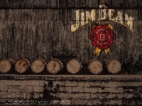 Jim Beam, Burbon, beczki